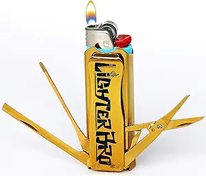 lighter cover with scissors 