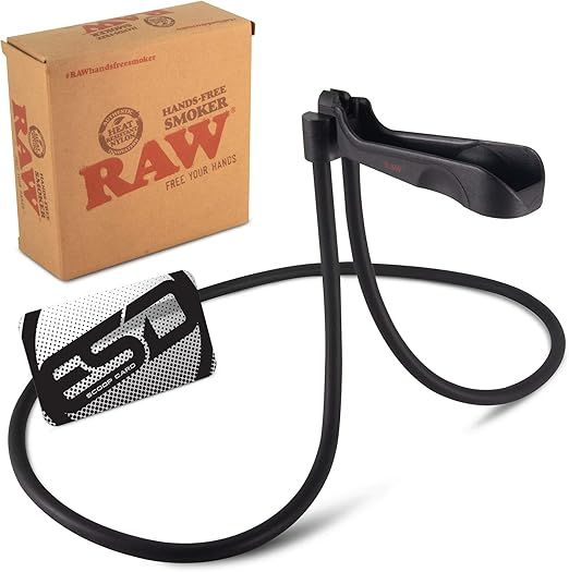 RAW Hands Free Smoker Device | Free Up your Hands and Smoke While Gaming